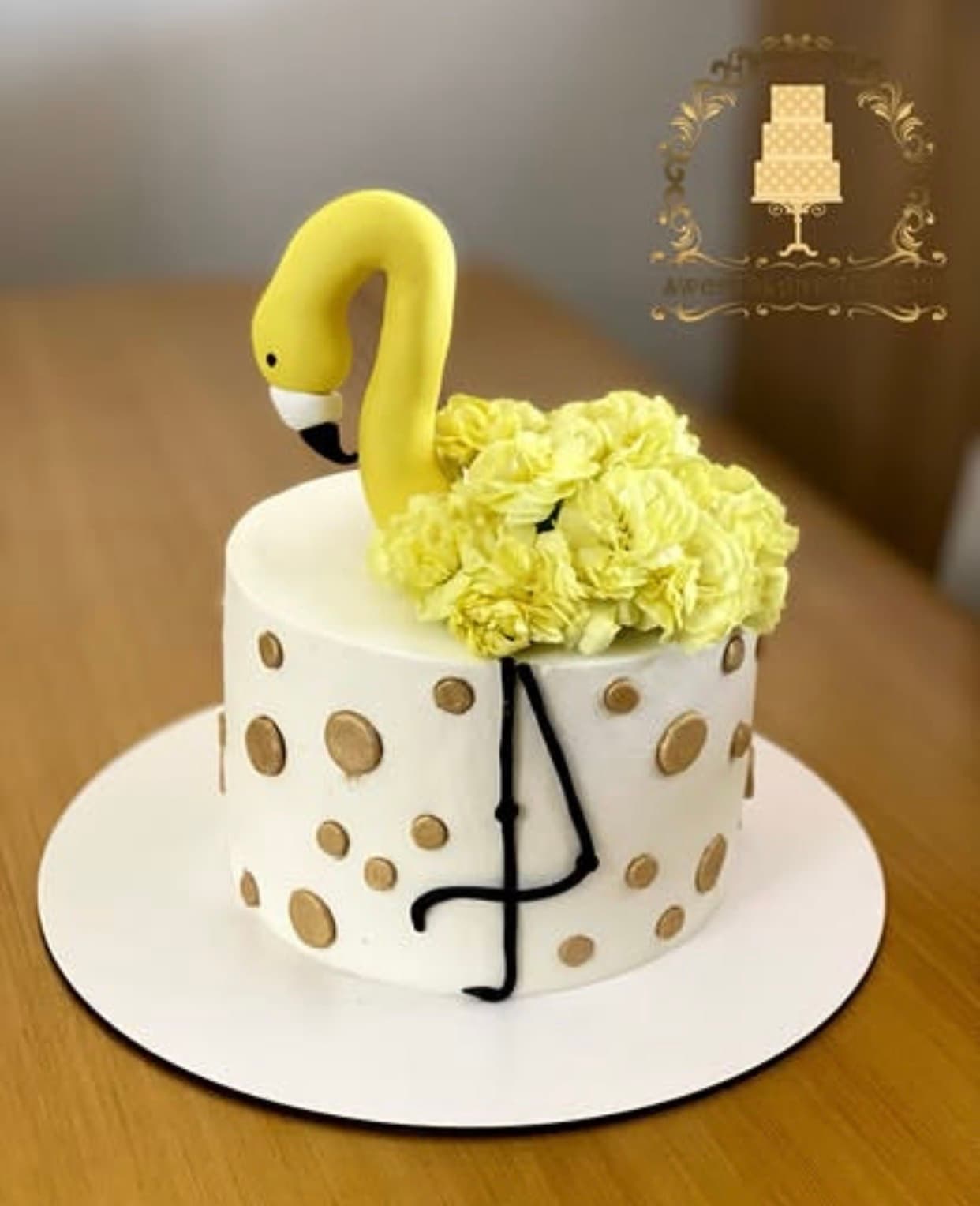 کیک دخترانه فلامینگو